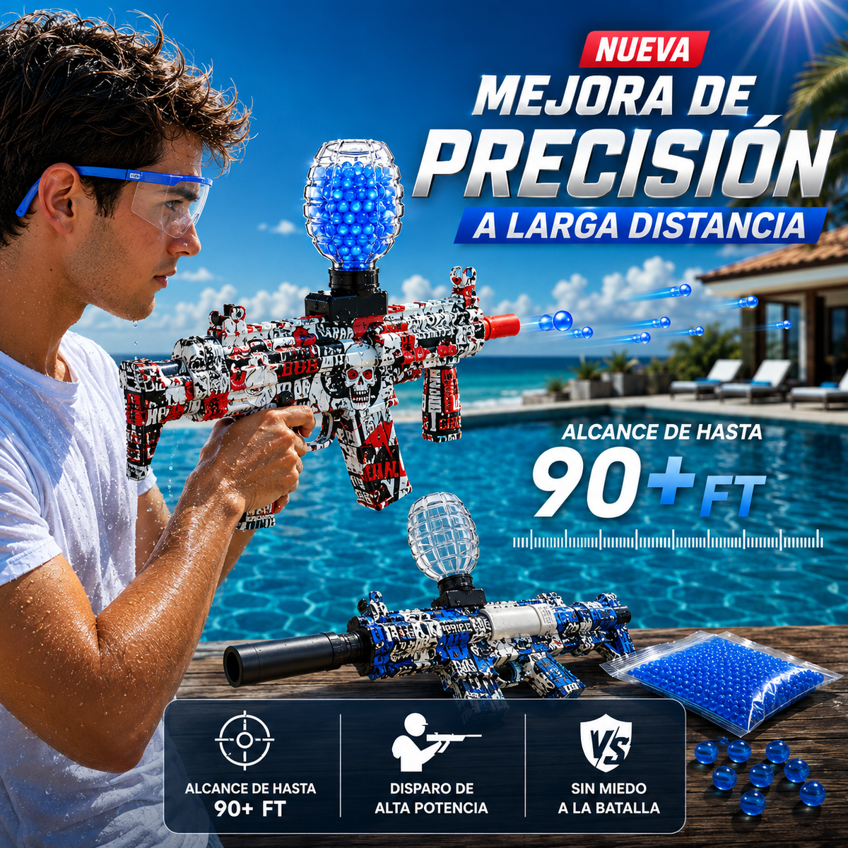 🔫 BattleShot M416 — El Regalo que Van a Querer Jugar Todo el Día 💥