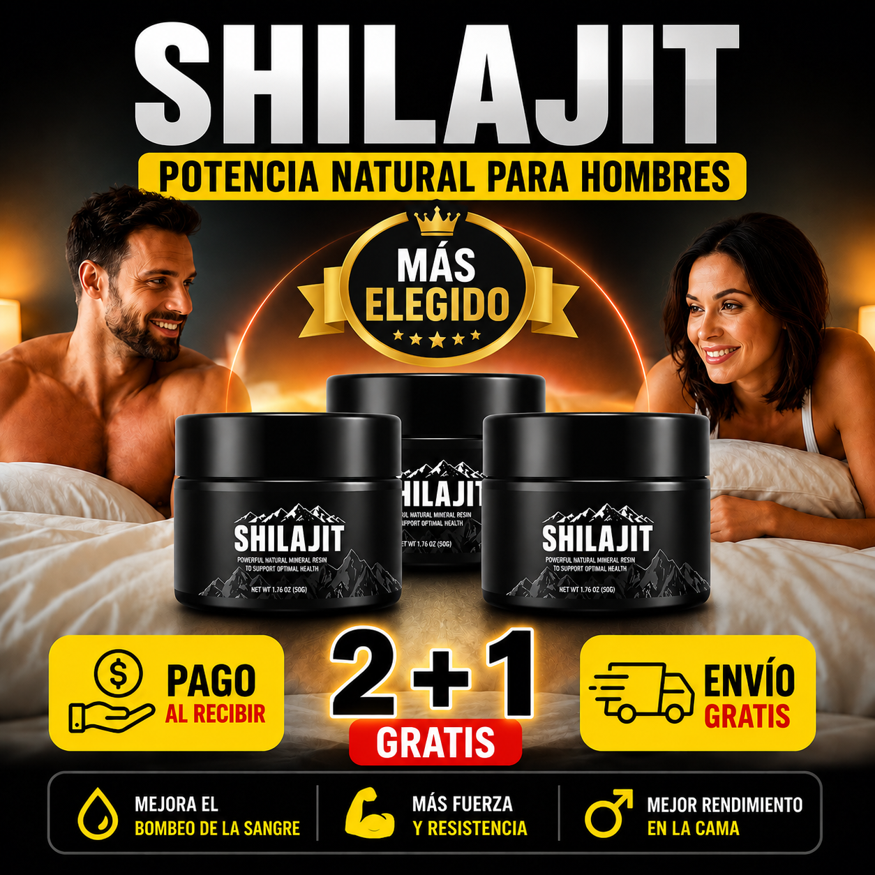 🔥 SHILAJIT TITÁN™ - Diseñado para hombres que exigen más 💪