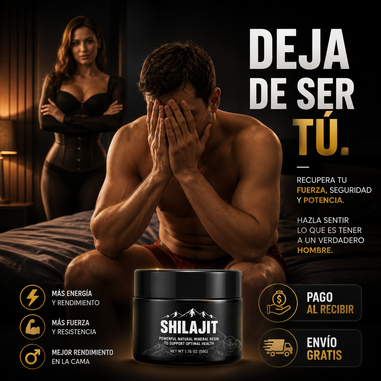 🔥 SHILAJIT TITÁN™ - Diseñado para hombres que exigen más 💪