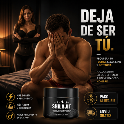 🔥 SHILAJIT TITÁN™ - Diseñado para hombres que exigen más 💪