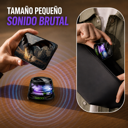⚡G200 THUNDER™ PEQUEÑO EN TAMAÑO. BRUTAL EN SONIDO 🔥