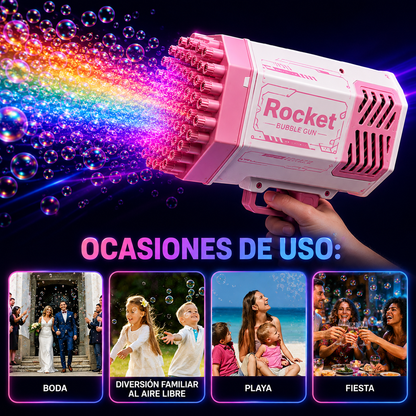🫧✨ BUBBLEBLAST™ | Pistola Automática de Burbujas