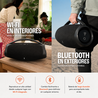 🚀 Boombox 3 PRO — Altavoz HiFi + Caja Premium + Envío Gratis 24h🔥