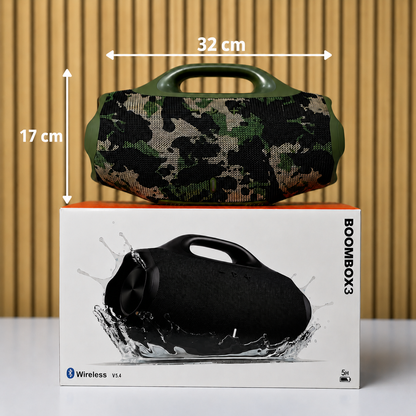 🚀 Boombox 3 PRO — Altavoz HiFi + Caja Premium + Envío Gratis 24h🔥