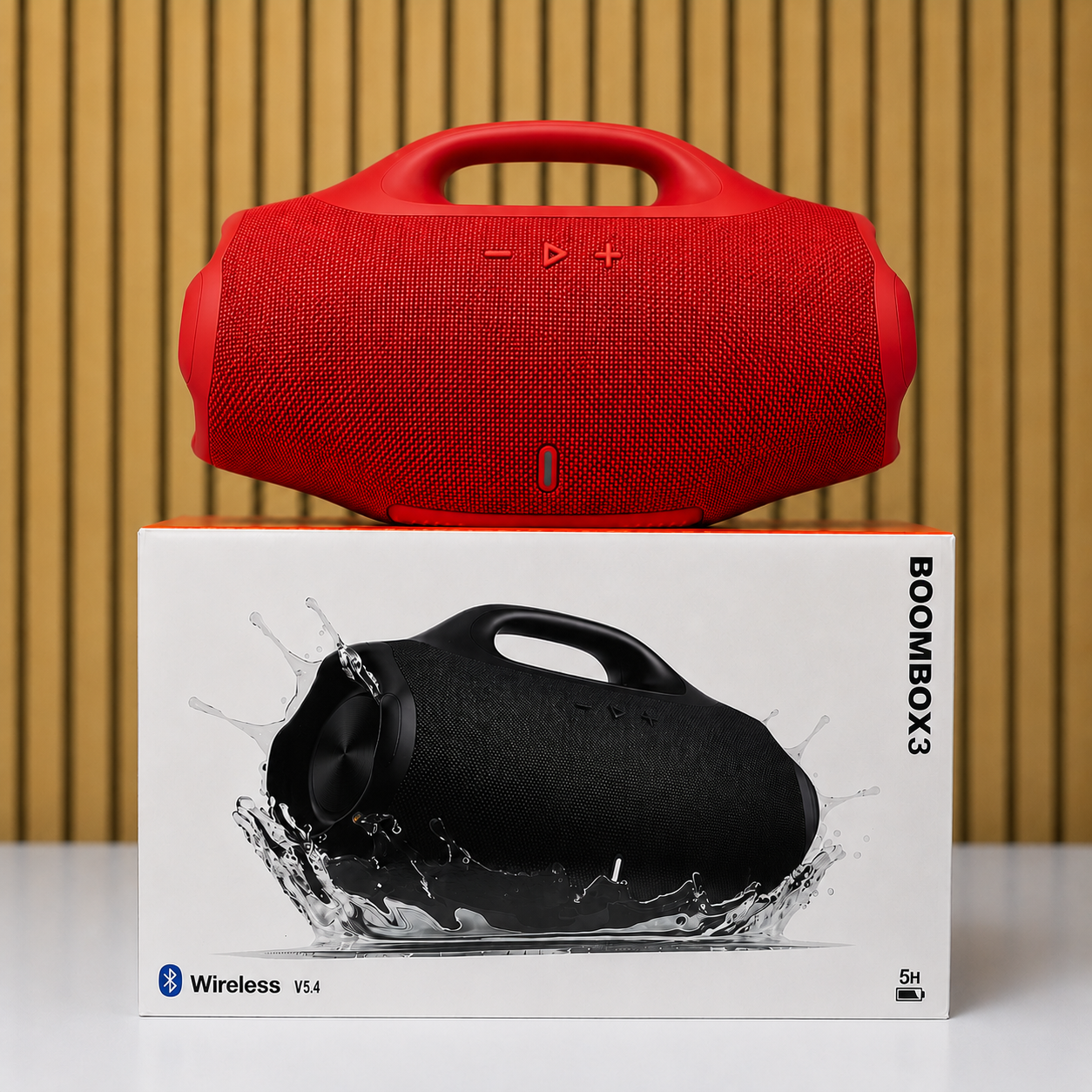 🚀 Boombox 3 PRO — Altavoz HiFi + Caja Premium + Envío Gratis 24h🔥
