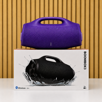 🚀 Boombox 3 PRO — Altavoz HiFi + Caja Premium + Envío Gratis 24h🔥