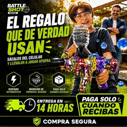 🔫 BattleShot M416 — El Regalo que Van a Querer Jugar Todo el Día 💥