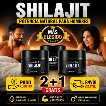 🔥 SHILAJIT TITÁN™ - Diseñado para hombres que exigen más 💪