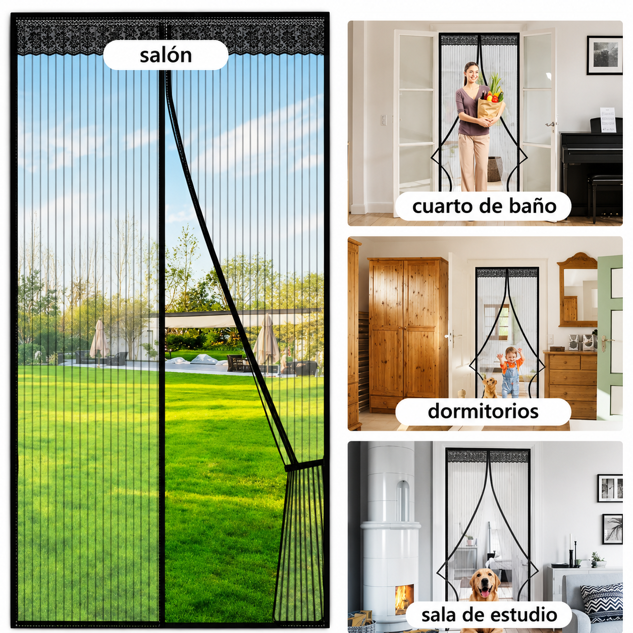 🚪 Magic Mesh® Premium | Tu Cortina Antimosquitos 🦟