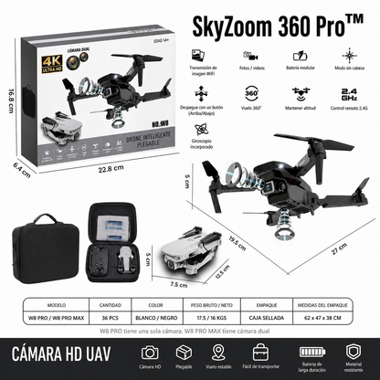 SkyZoom 360 Pro™ - Ve el mundo desde un ángulo que pocos pueden alcanzar 🚀