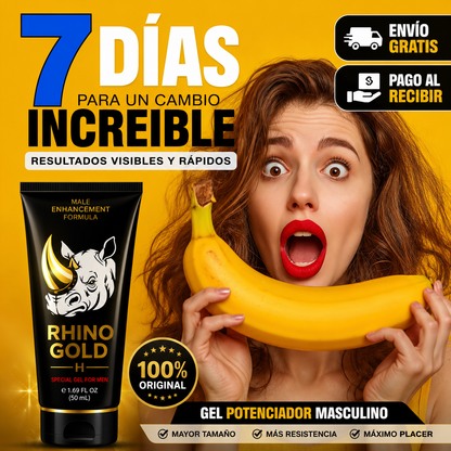 🦏 RHINO GOLD™ – Haz que tu presencia deje huella 🍌