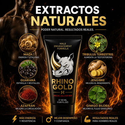 🦏 RHINO GOLD™ – Haz que tu presencia deje huella 🍌