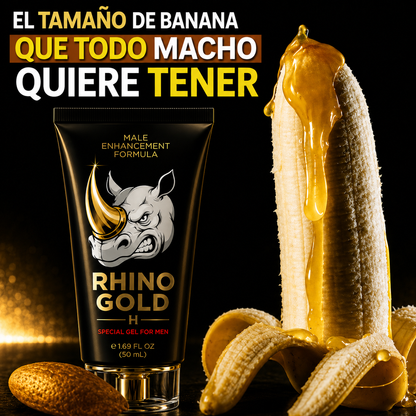 🦏 RHINO GOLD™ – Haz que tu presencia deje huella 🍌