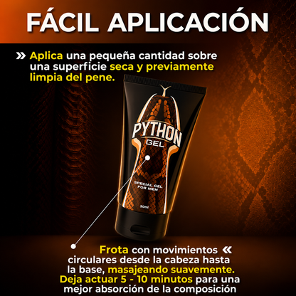 ® PYTHON GEL™ 🔥 Despierta tu mejor versión. Más potencia, más resistencia, más placer 🐍