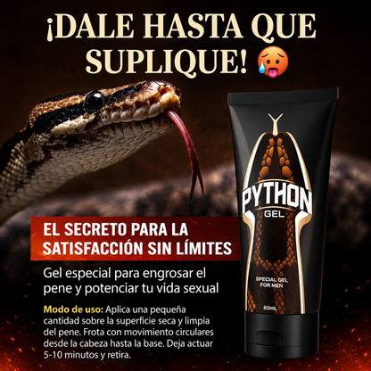 ® PYTHON GEL™ 🔥 Despierta tu mejor versión. Más potencia, más resistencia, más placer 🐍