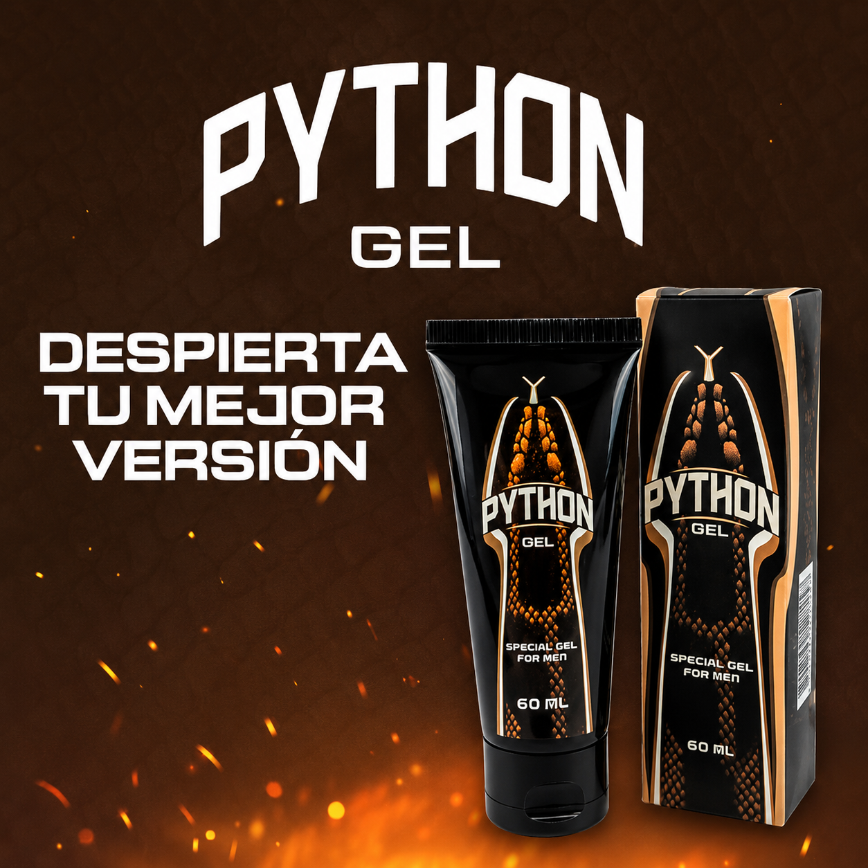® PYTHON GEL™ 🔥 Despierta tu mejor versión. Más potencia, más resistencia, más placer 🐍