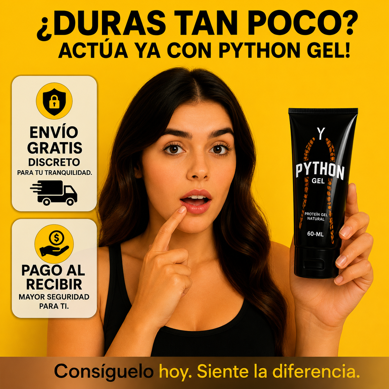 ® PYTHON GEL™ 🐍 Haz que tu presencia deje huella 🔥