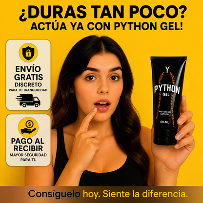® PYTHON GEL™ 🐍 Haz que tu presencia deje huella 🔥
